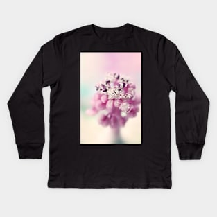 Stamen Pearls Kids Long Sleeve T-Shirt